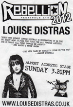 Louise Distras - Rebellion Festival, Blackpool 5.8.12